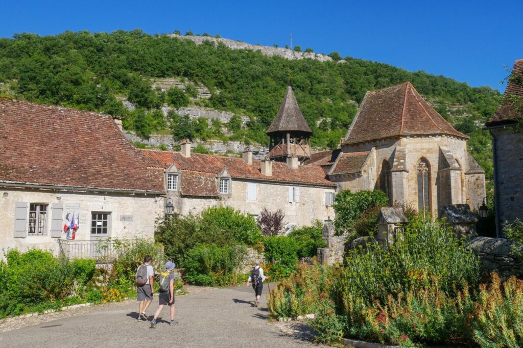 Balade romantique à Espagnac, village dans le Lot